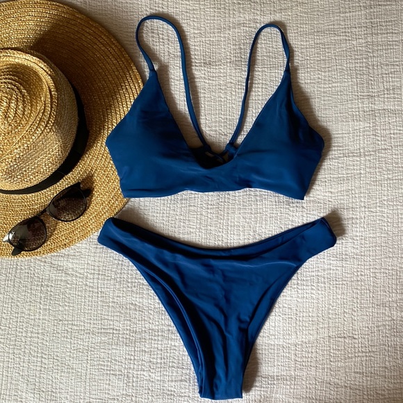 Zaful Other - Zaful - Teal Blue 2 piece bikini